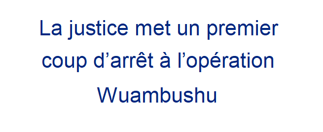 Communiqué : La justice met un premier coup d’arrêt à l’opération Wuambushu